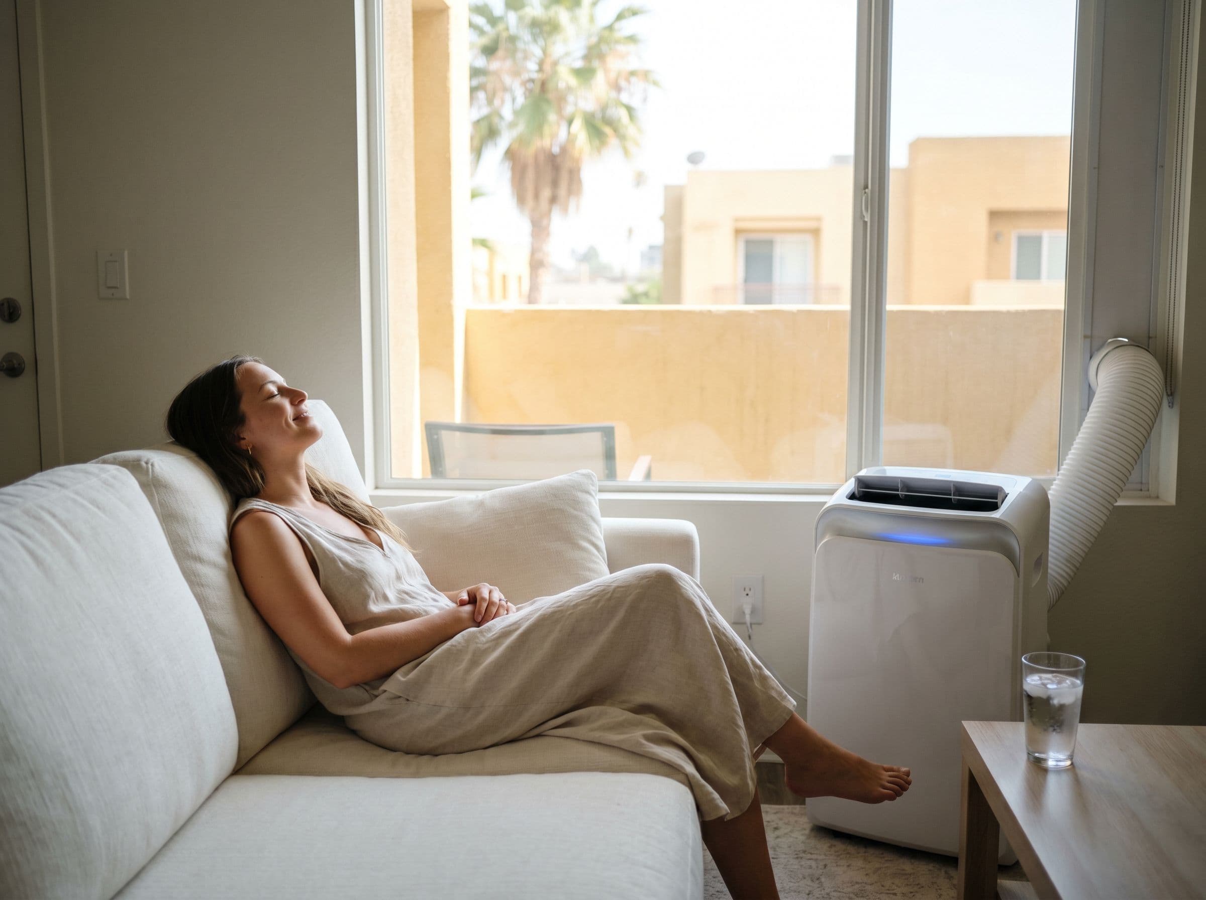 Stop suffering the heat. Sleep, work, breathe.